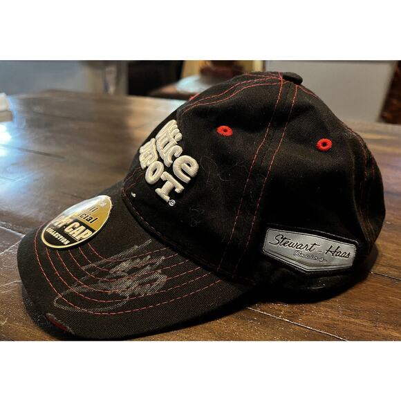 Tony Stewart Autographed Hat 2011 Official Pit Cap #14 Racing Nascar - Picture 2 of 9